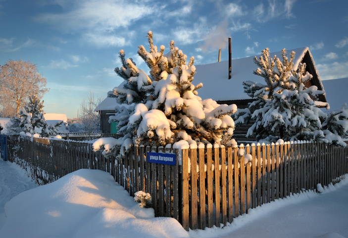 Улица Нагорная.