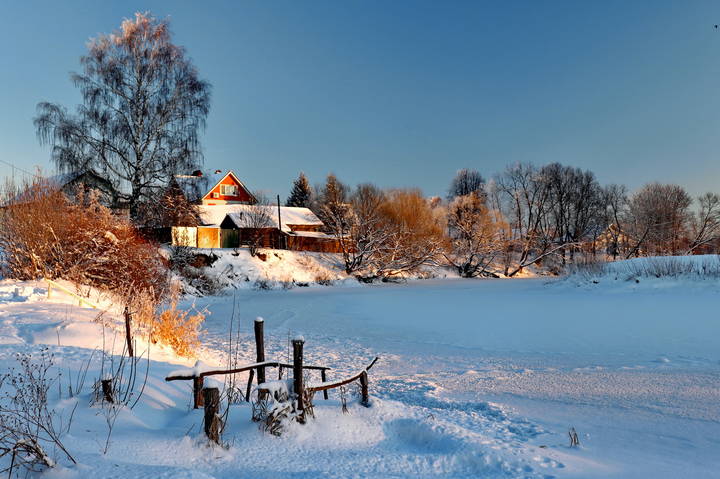 На окраине нашего городка. Шуя, Ивановская область.