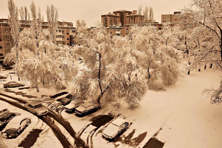 Зимнее утро.