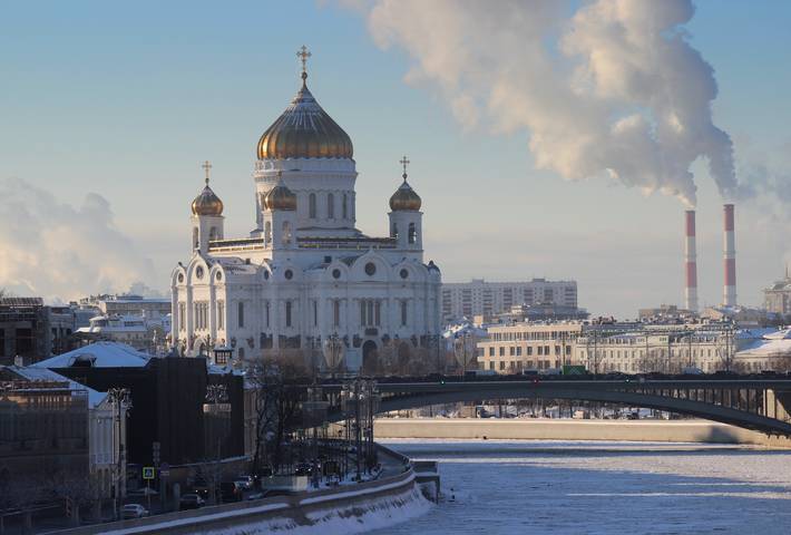 зимний день