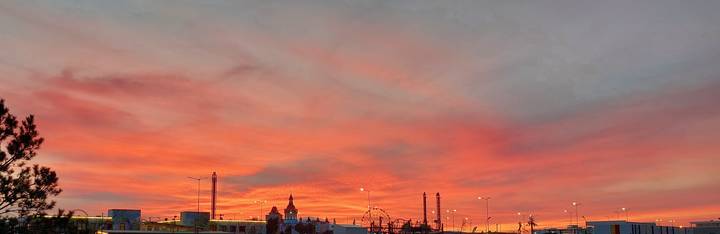 Закат в Сириусе.
