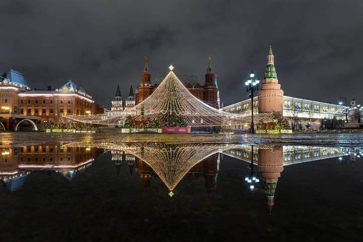 Новогодняя Москва