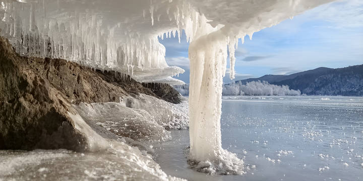 Ледяной водопад