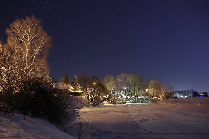 На окраине нашего городка.