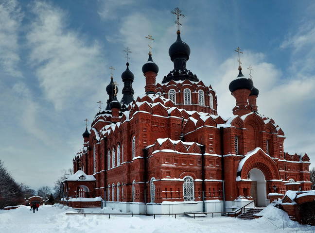 Шамордино.    Казанская Свято-Амвросиевская ставропигиальная женская пустынь.