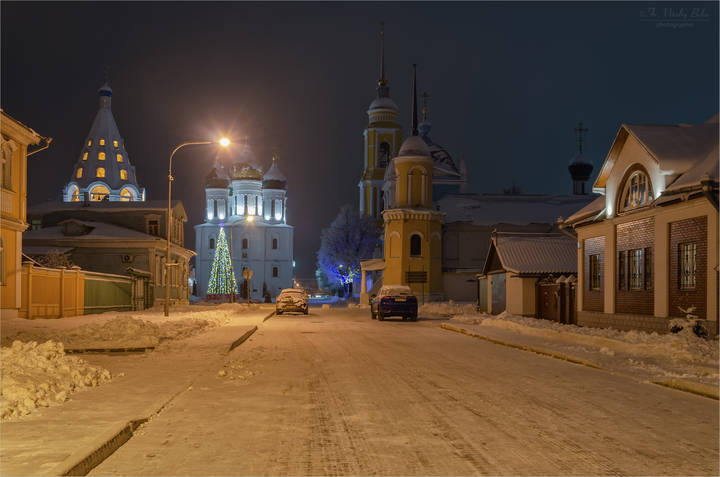 Вечер в старой Коломне