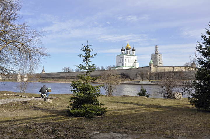 Апрельский пейзаж 