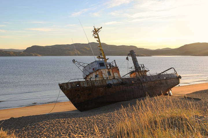 Утро на берегу моря