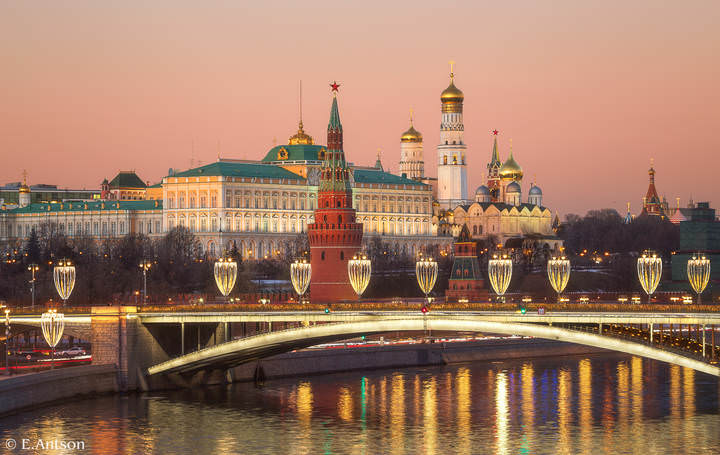 Первый день весны в Москве