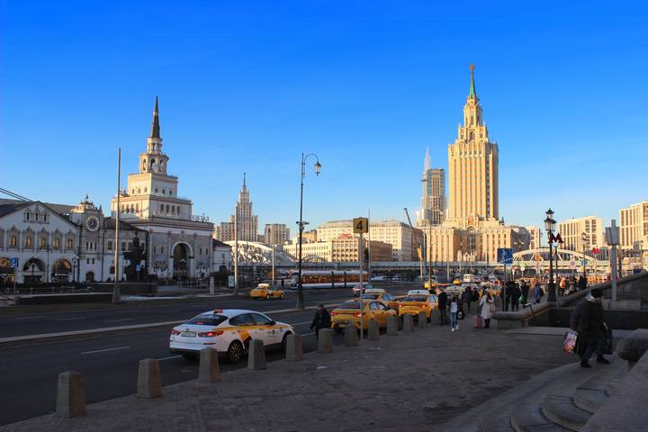 утренняя Москва