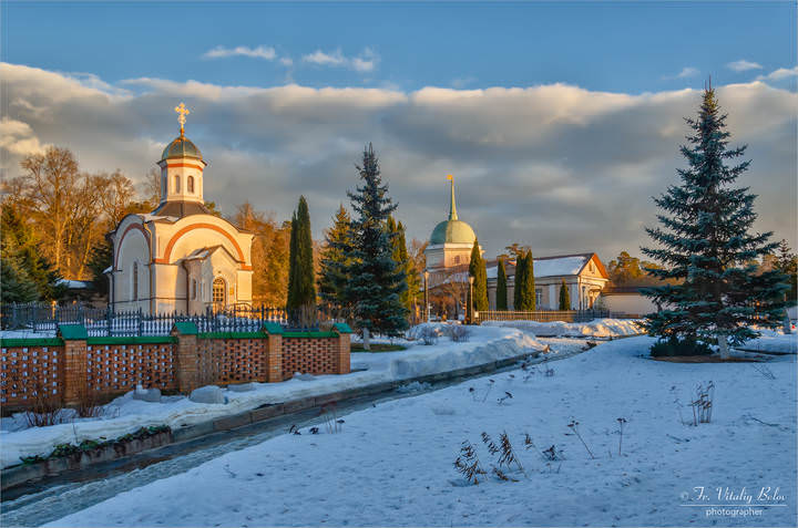 Уходящее тепло вечернего заката