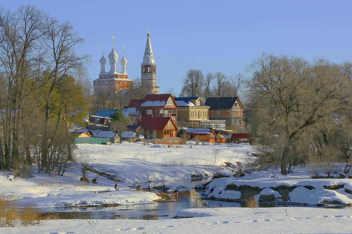 вечереет в марте