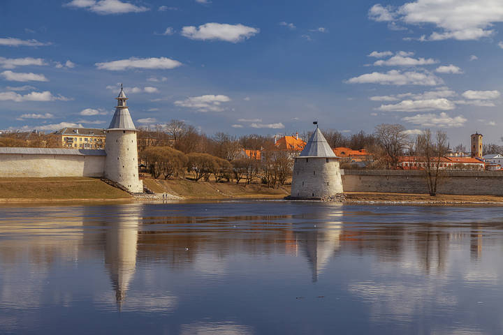 Апрель - после ледохода....