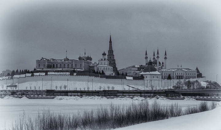 Казанский кремль. Февраль 2022 года