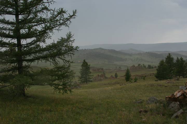 ненастный день на Байкале