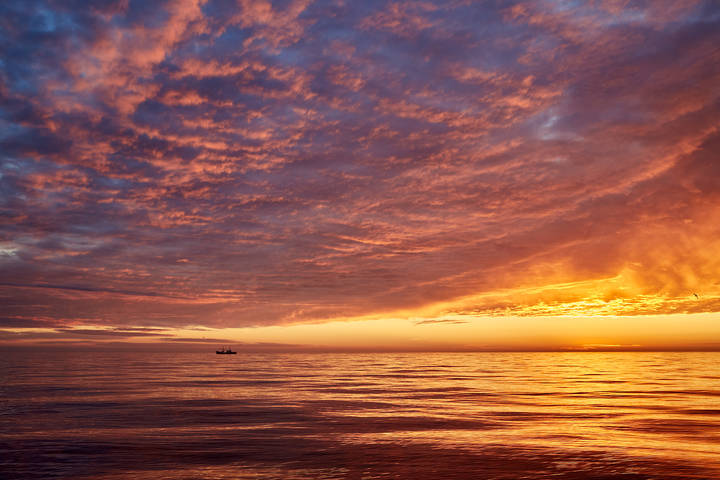 fiery sunset 2