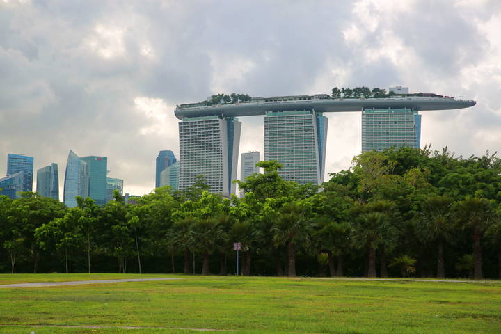 Отель "Marina Bay Sands". Сингапур