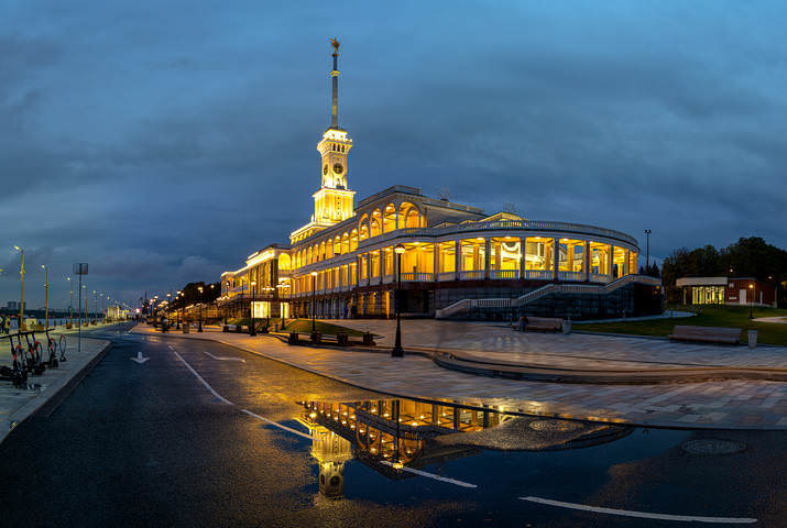 Москва. Северный речной вокзал.