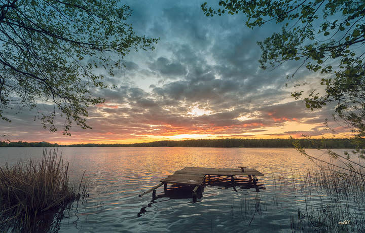 Пестрый закат
