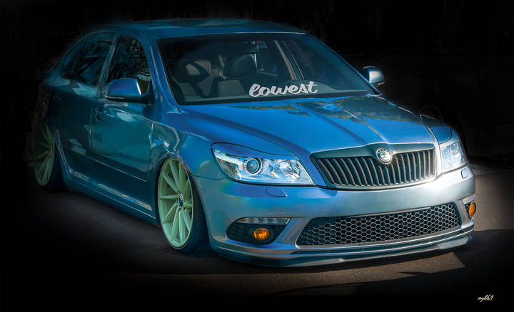 Заряженная Skoda