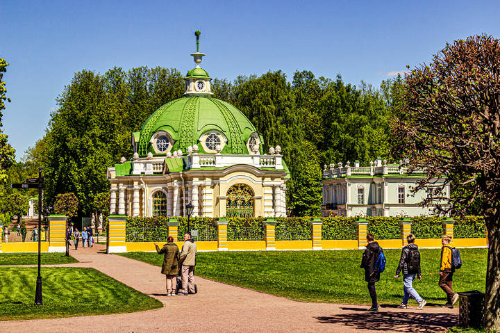 Усадьба Кусково, итальянский грот в стиле рокко.