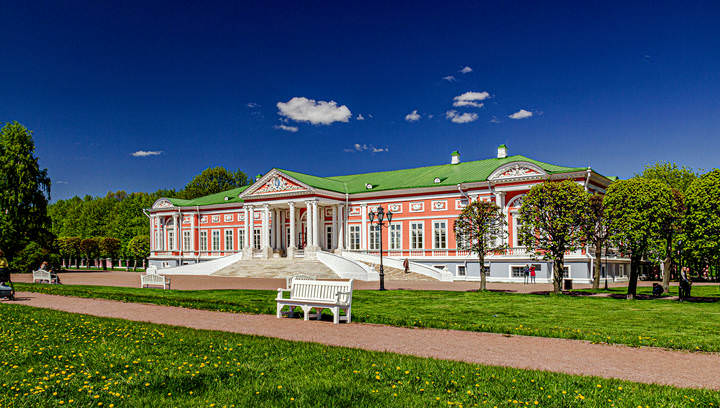 Дворец в усадьбе Кусково.