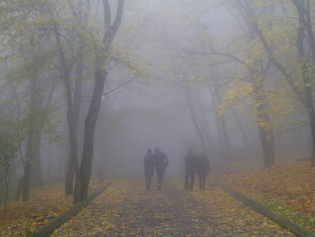 Осенний терренкур.....