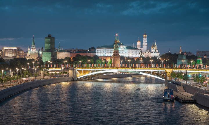 Москва вечерняя