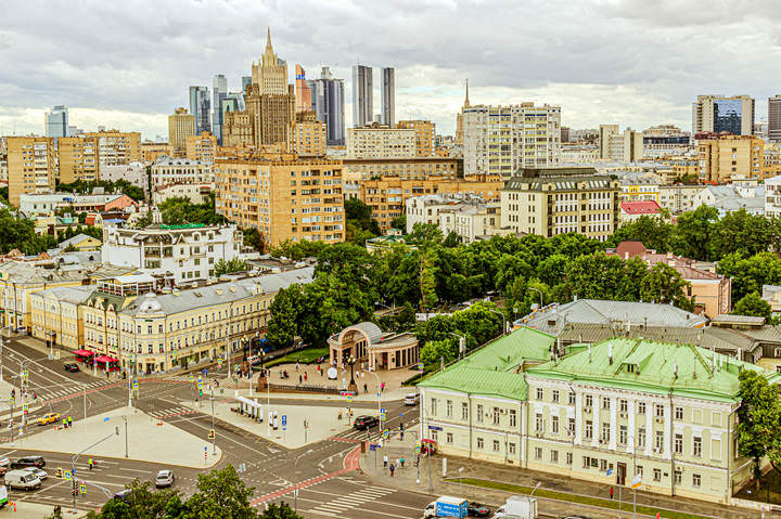 Площадь Пречистенские Ворота.