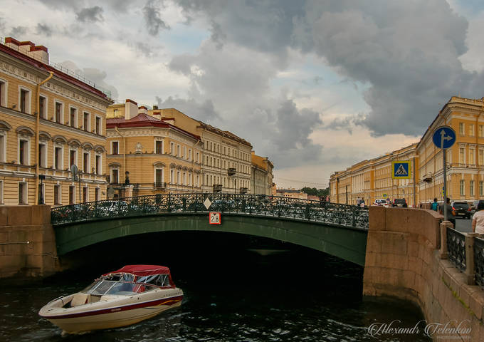 Санкт-Петербург. р.Мойка. Певческий мост.