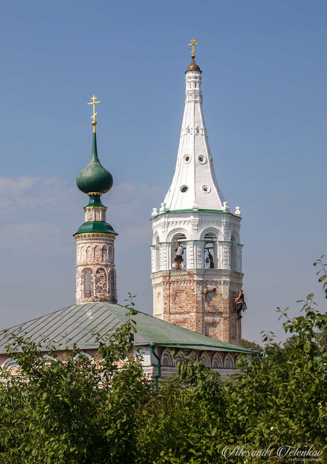Реконструкция церкви Николая чудотворца в Суздале.