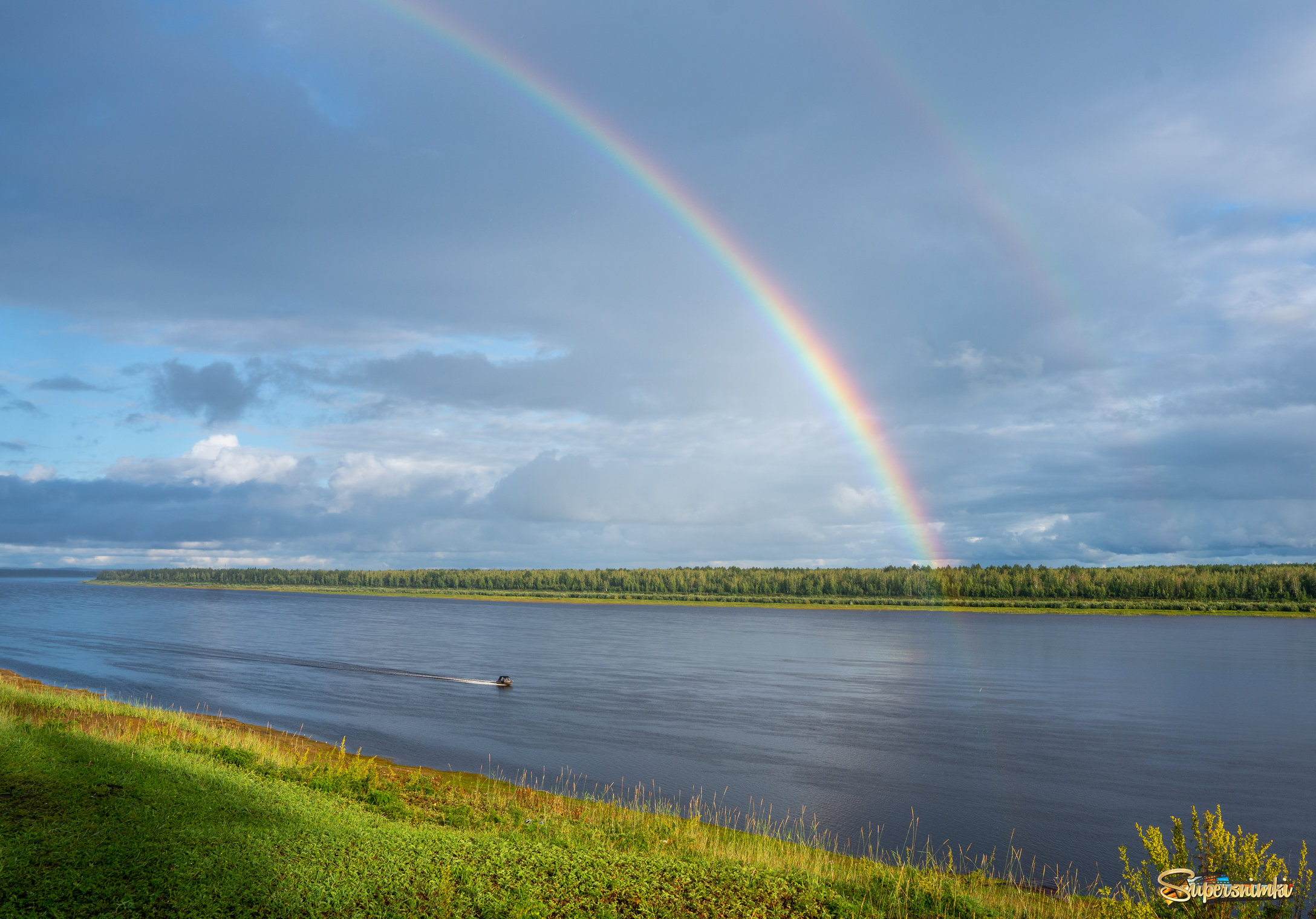 Сквозь радугу по реке Вилюй