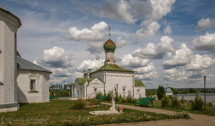 Переславль-Залесский. В Троицко Даниловом мужском монастыре.