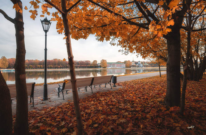 Осень в Кусково
