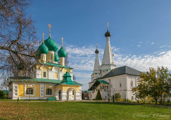 Углич. В Алексеевском женском монастыре.
