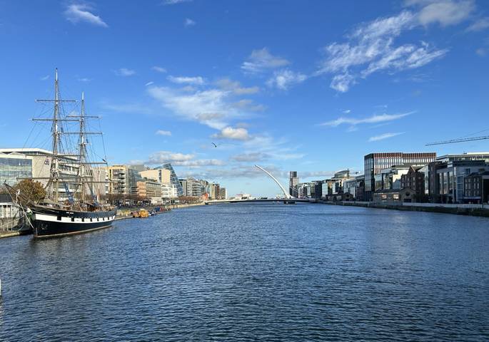 Мост Samuel Beckett Bridge