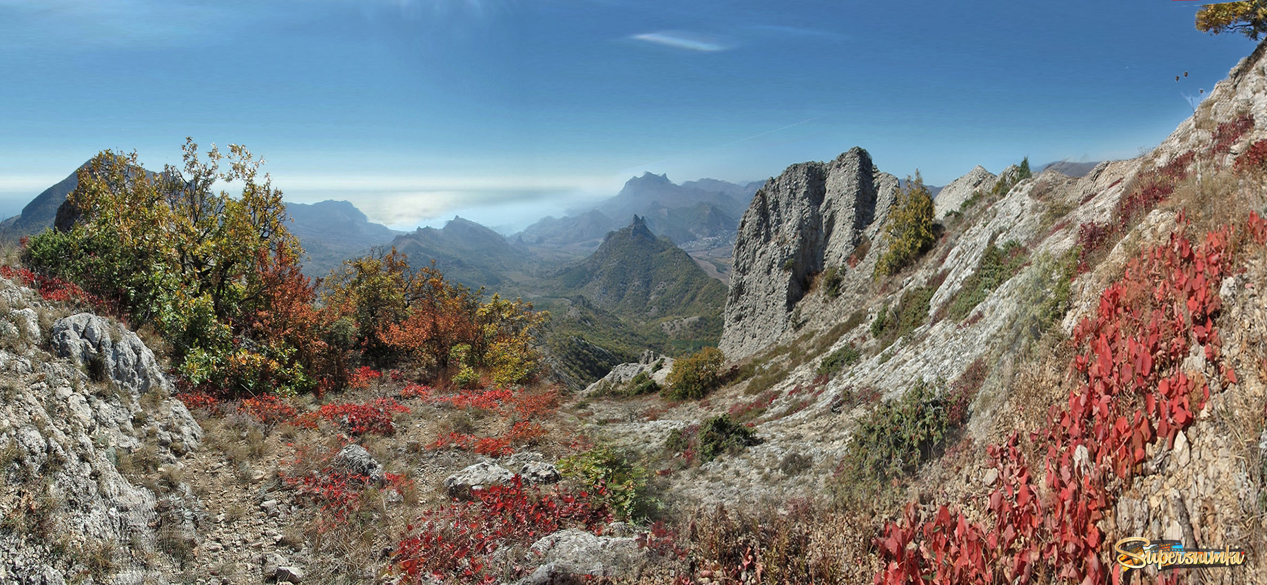 Горы Узбекистана панорама