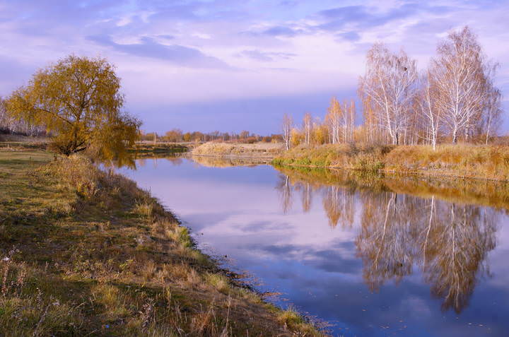 Октябрь и р.Ачаирка.