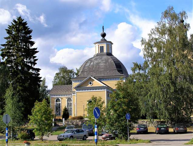 Деревянная церковь в Тайпалсаари.