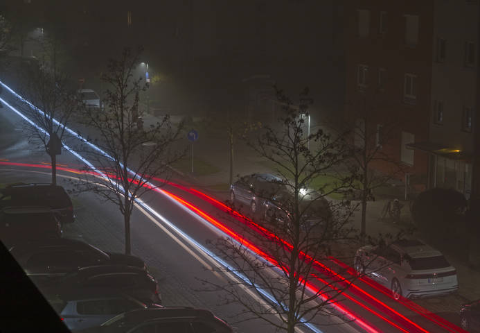 ..туманный вечер езде не помеха!