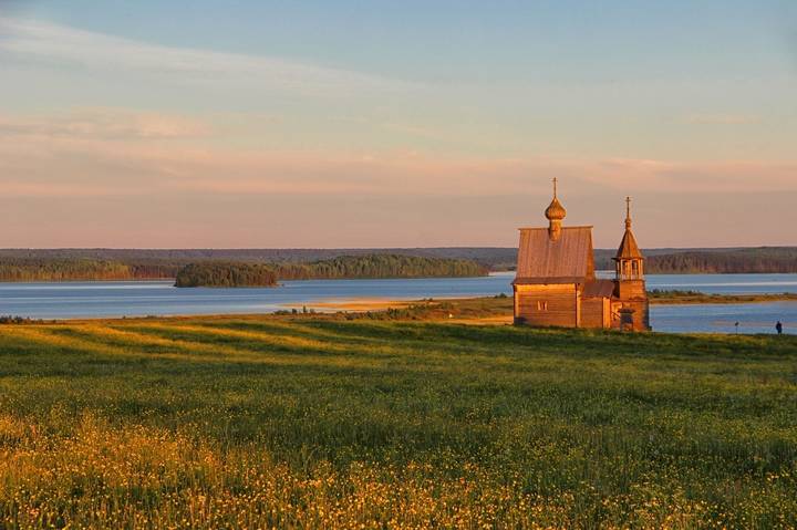 Кенозерский национальный парк. Вершинино. Никольская часовня.