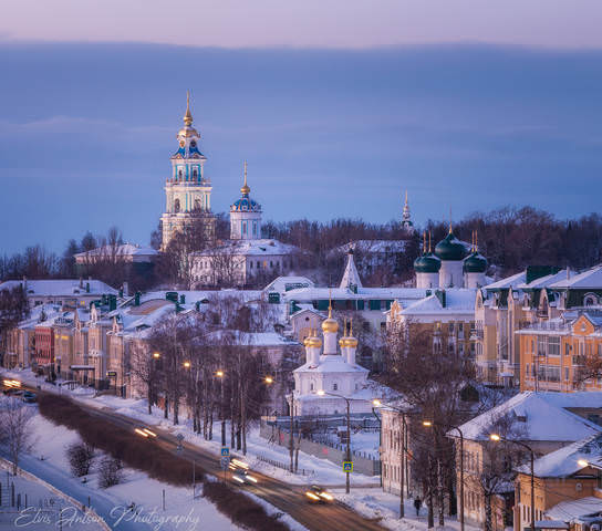 Вечер в Костроме