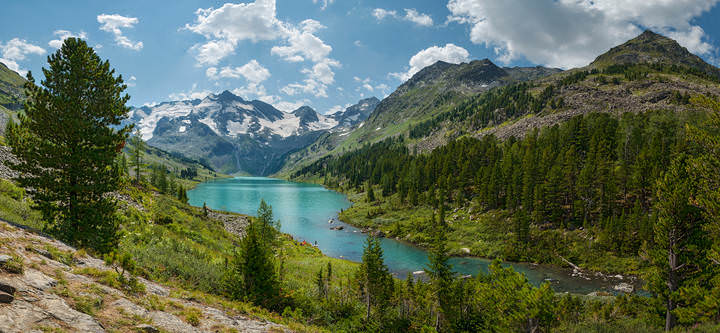 Горное озеро