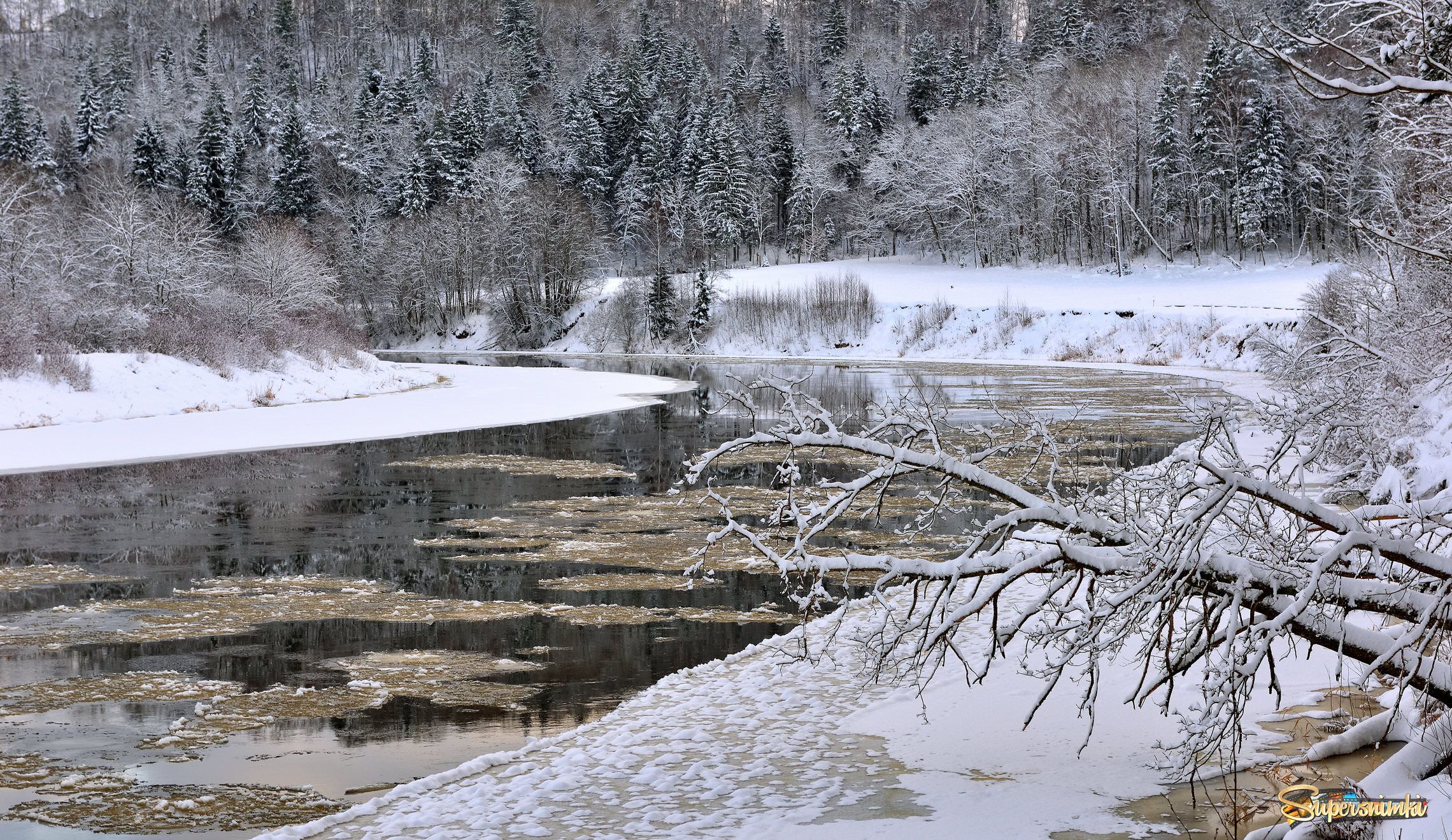 Зимняя река...