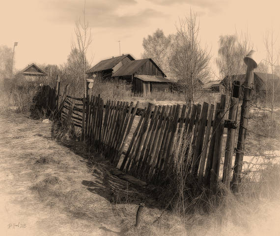 Деревенский пейзаж