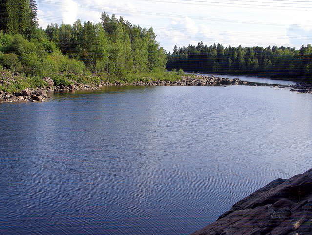 Водопад Иматранкоски.