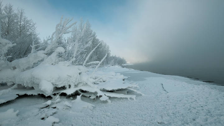 Берег Ангары.