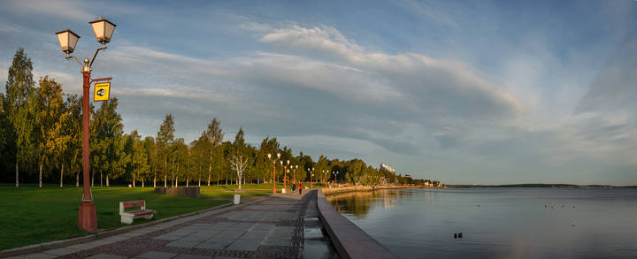 Петрозаводск, Онежская набережная