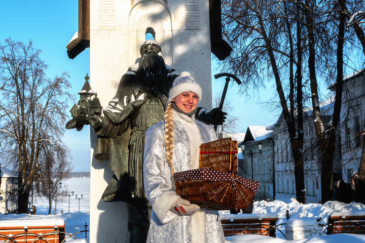 Рождественская Снегурочка