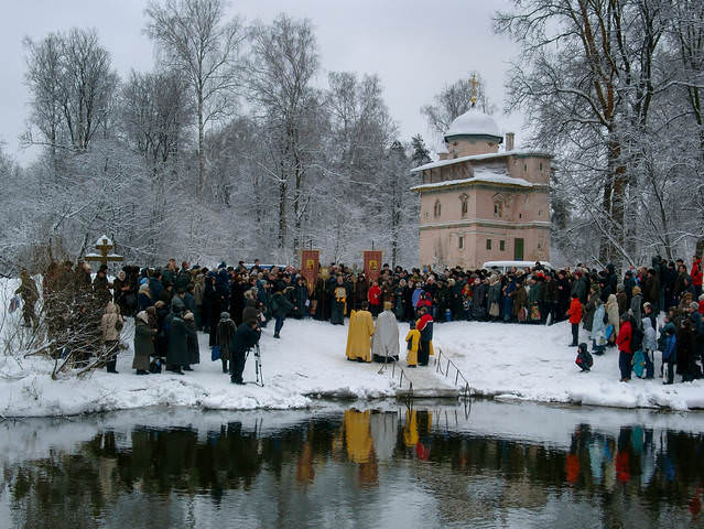 Крестный ход на Иордань 